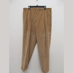 CHAPS Ralph Lauren Tan Corduroy Pants Size W38 L30